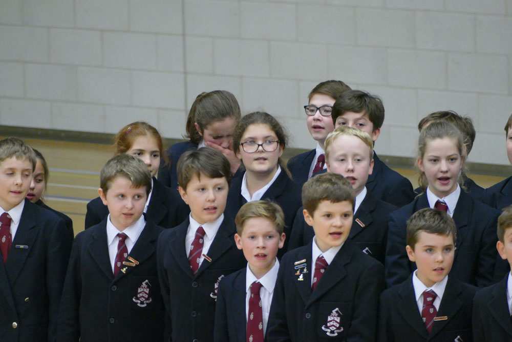 Prep & Senior Christmas Concert in the Arena, 8th December 2016